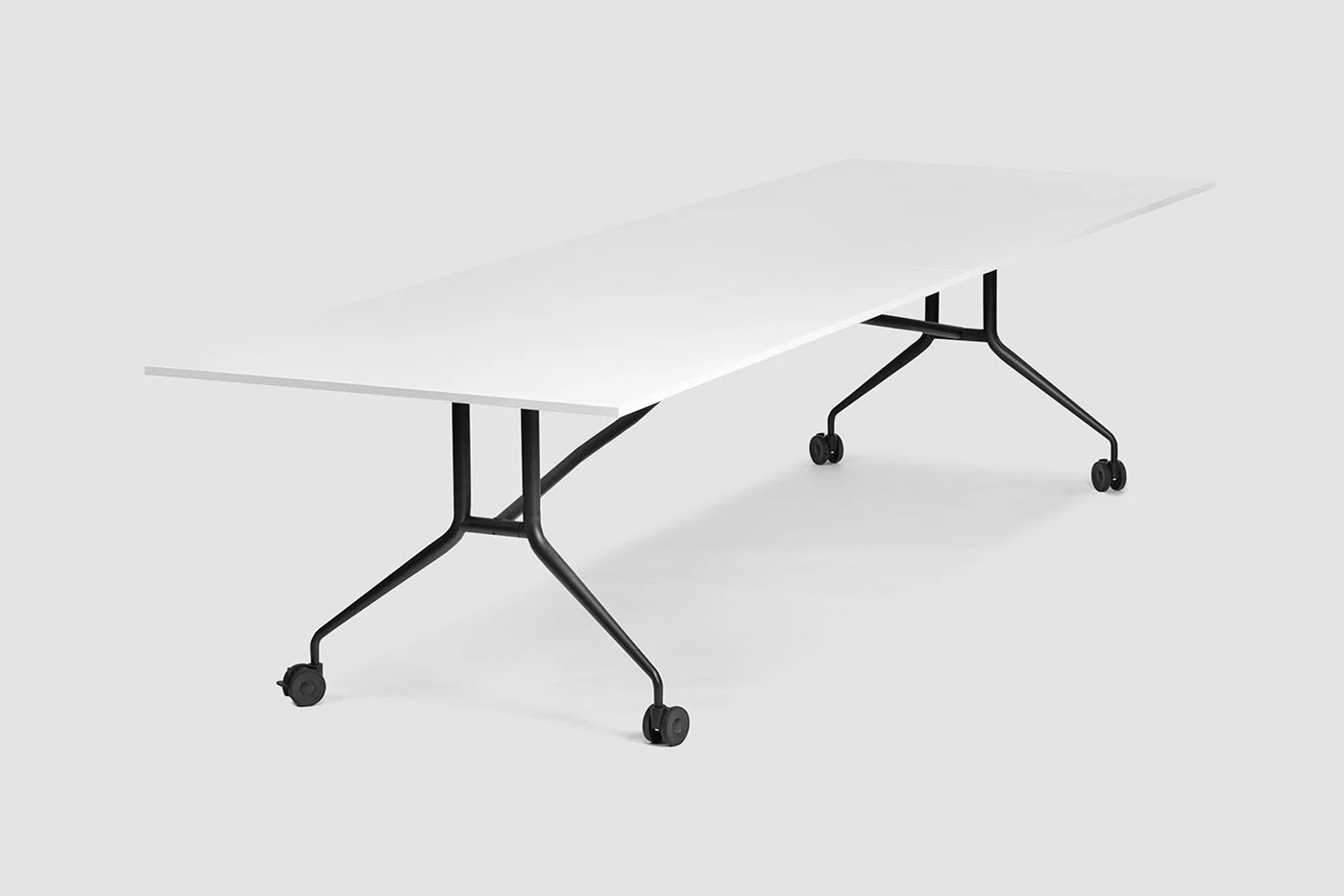 FLEX, Foldable or collapsible  Seating height Meeting table, Bene Office furniture, Image 1