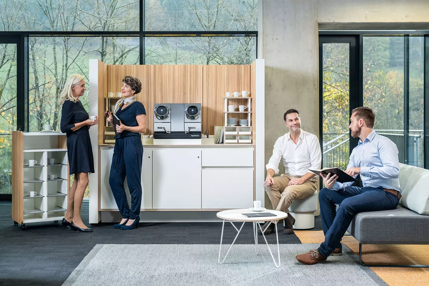 COFFEE NOOXS, Kitchenette / Coffee corner, Bene Office furniture, Image 4