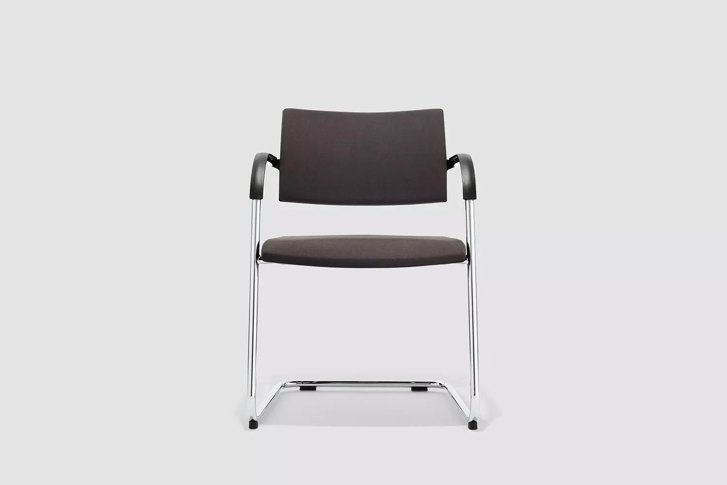 B_CAUSE, 4 leg Cantilever chair stackable With armrests Upholstered swivel base chair, Bene Office furniture, Image 6