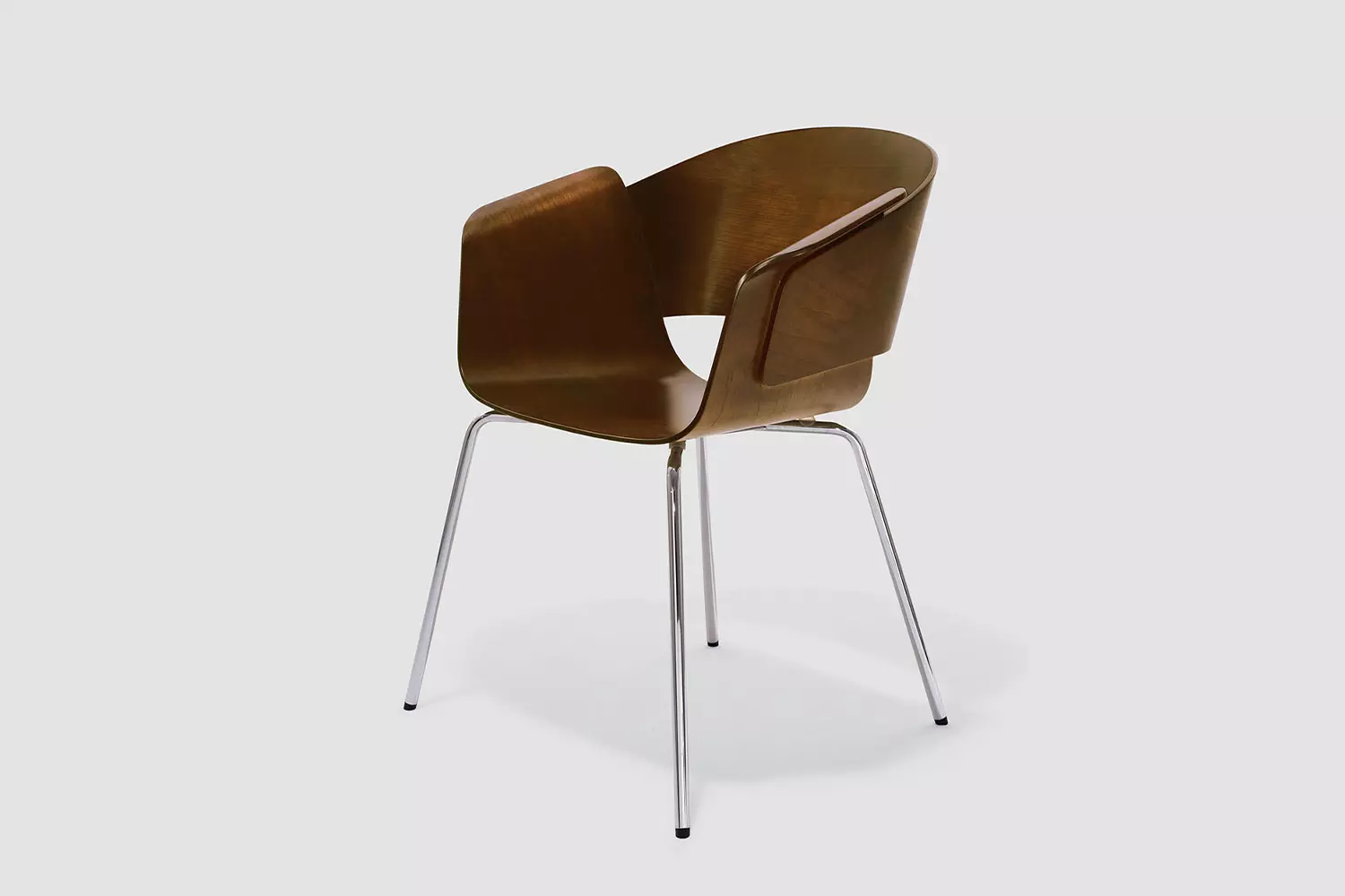 RONDO, 4 leg with castors Upholstered Non-pholstered With armrests Chair, Bene Office furniture, Image 1