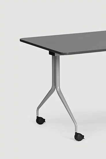 flex-schwenktisch-slim, pliable Hauteur d’assise Table de séminaire, meubles de bureau Bene, Image 2