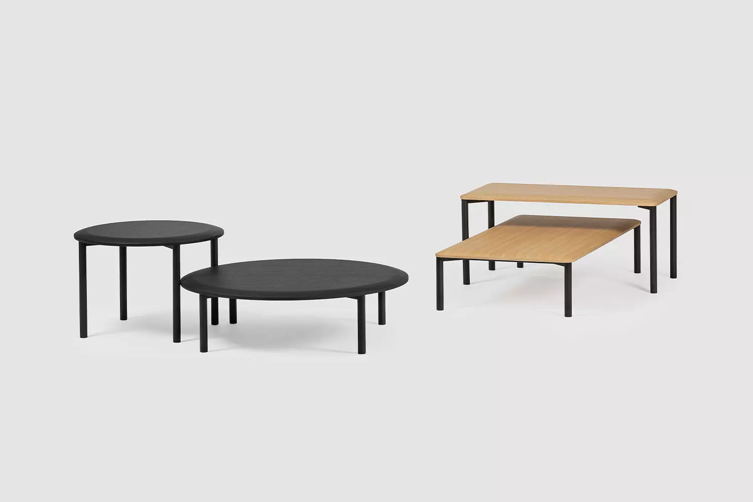 ports-coffee-table, Premium (elektrisch) höheneinstellbar Sitzhöhe Stehhöhe  Couch- & Beistelltisch, Bene Büromöbel, Bild 1