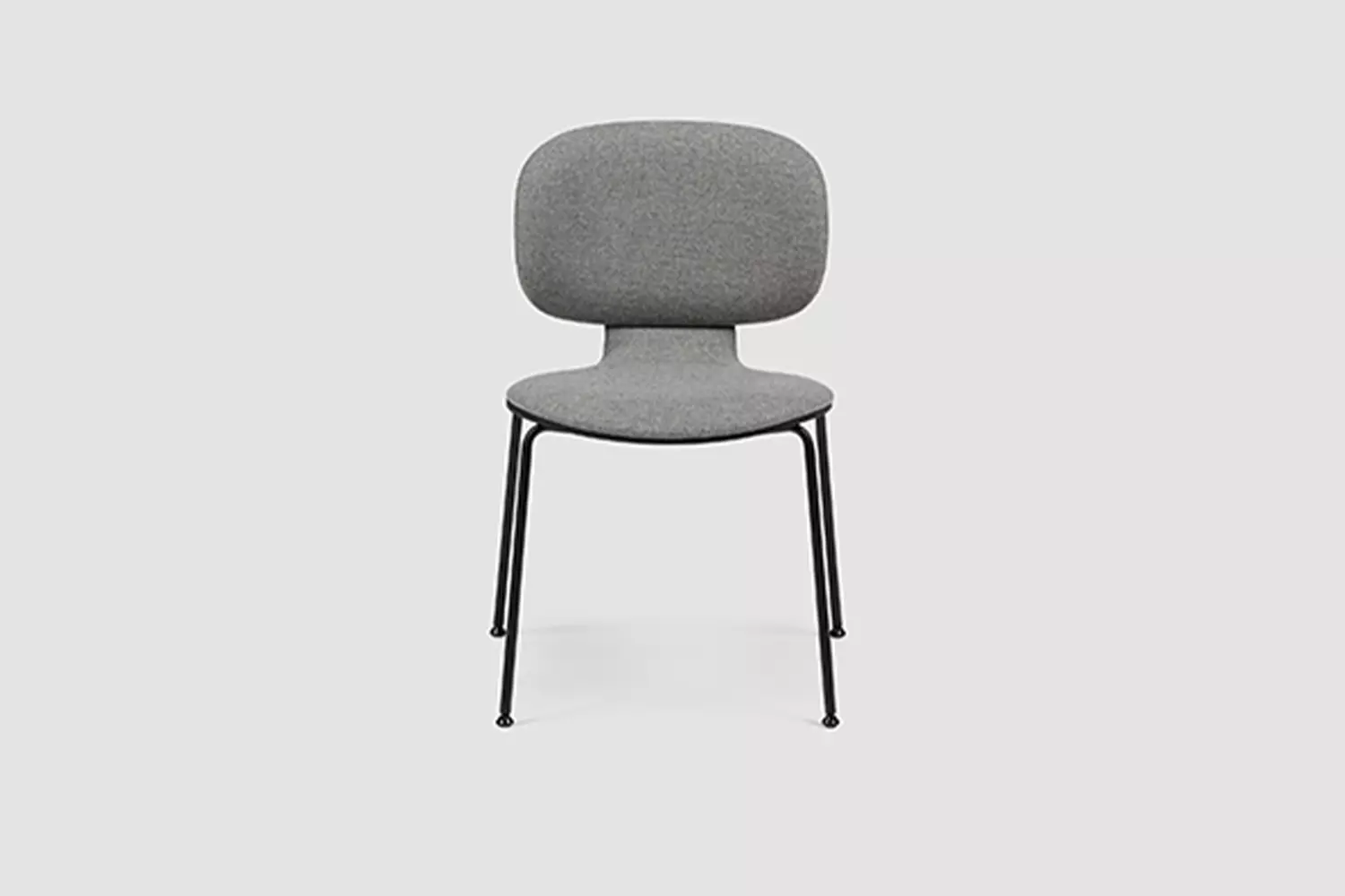 studio-chair-4-fuss, with castors Upholstered Non-pholstered Premium stackable Chair, Bene Office furniture, Image 5