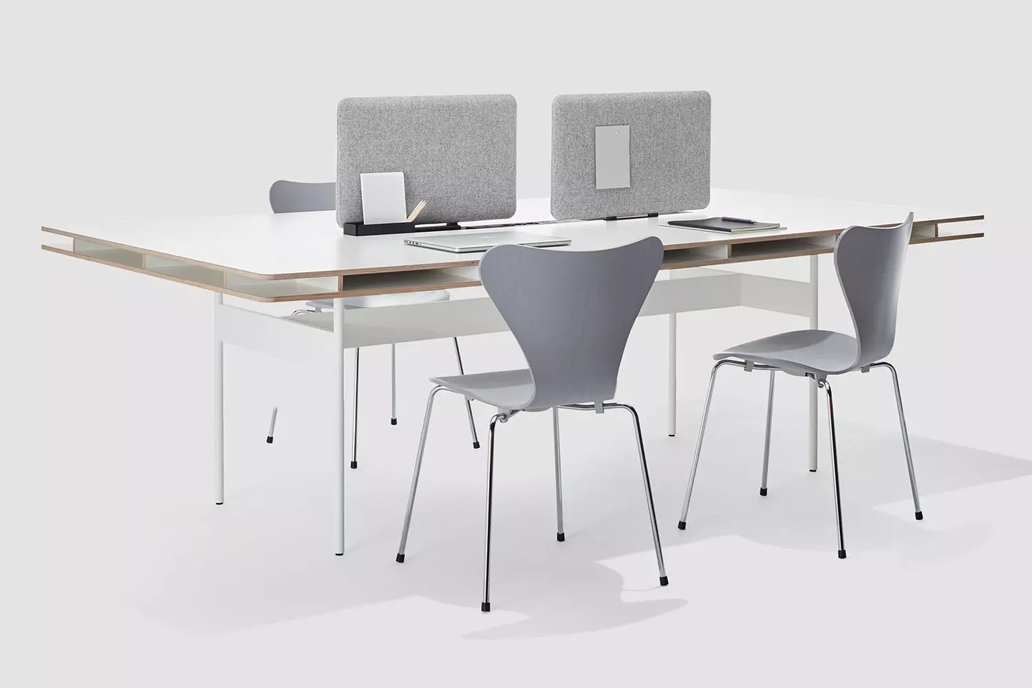 studio-fact-besprechungstisch, Premium Seating height Meeting table, Bene Office furniture, Image 4