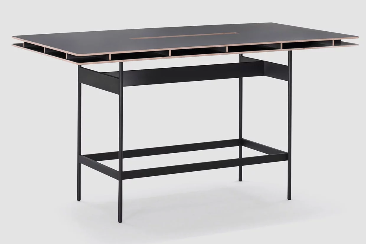studio-high-besprechungstisch, Premium Hauteur debout Table de séminaire, meubles de bureau Bene, Image 1  1
