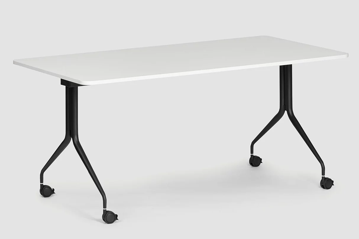 flex-schwenktisch-slim, pliable Hauteur d’assise Table de séminaire, meubles de bureau Bene, Image 1
