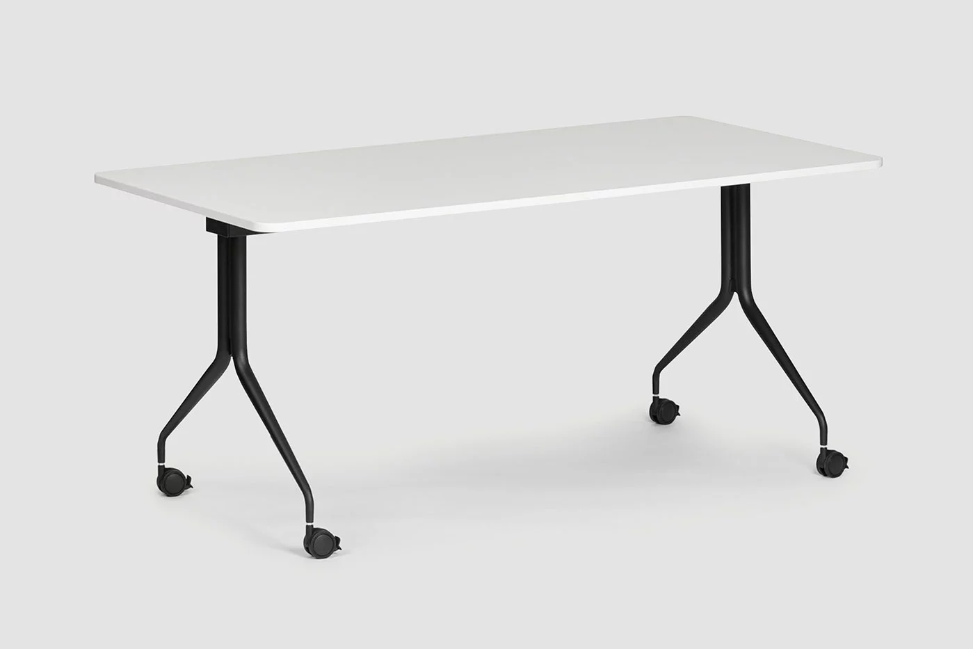 flex-schwenktisch-slim, Foldable or collapsible Seating height Meeting table, Bene Office furniture, Image 1