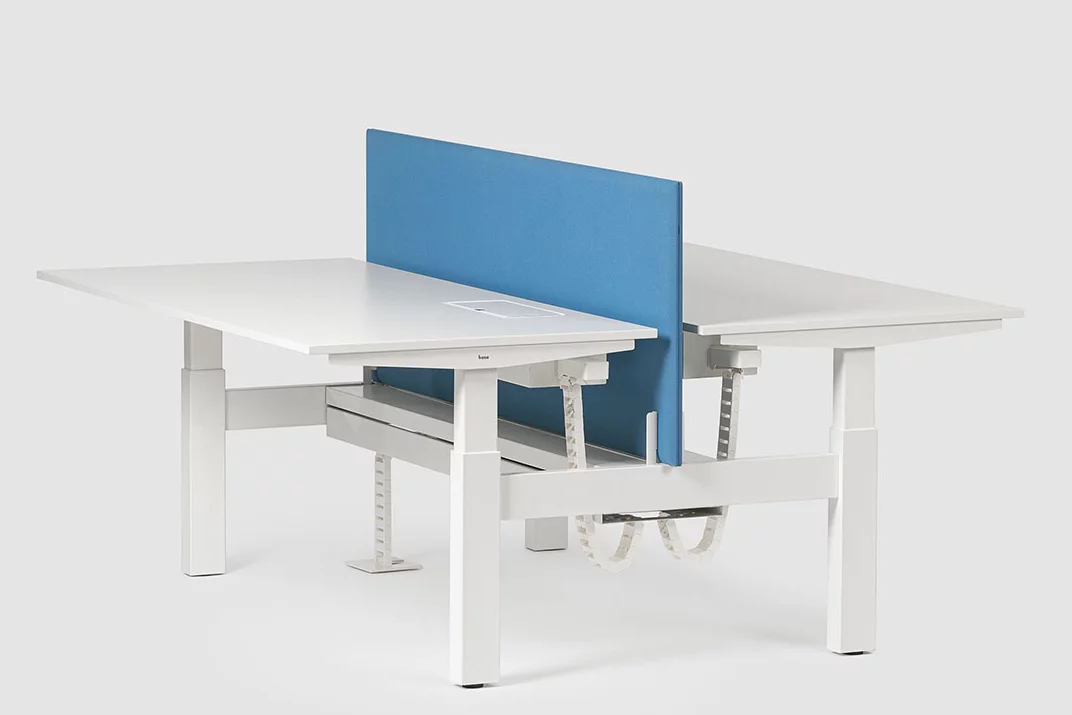 level-pure-twin, Height-adjustable Desk, Bene Office furniture, Image 1