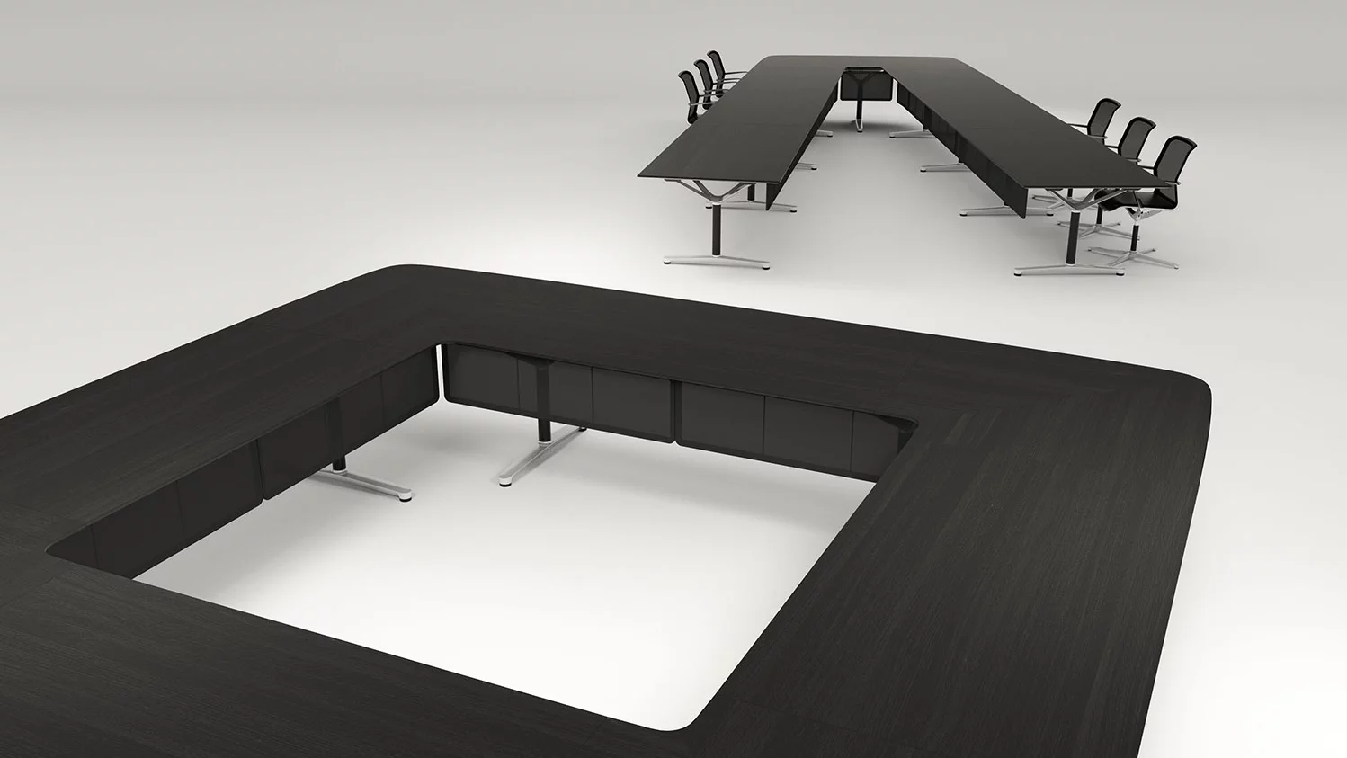 FILO Conference, Premium Seating height Meeting table, Bene Office furniture, Image 2