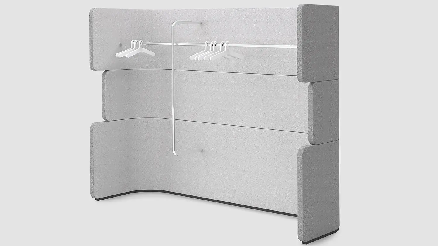 DOCKLANDS Coat Rack, Kleiderstӓnder & -hacken, Bene Büromöbel, Bild 1