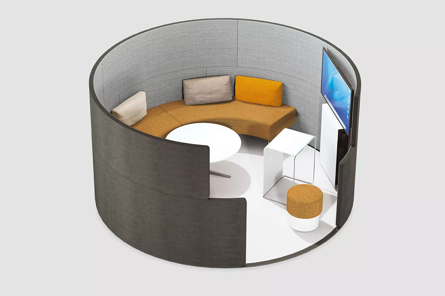 PARCS Toguna Circle Small, Structuration de l’espace Canapé, meubles de bureau Bene, Image 4