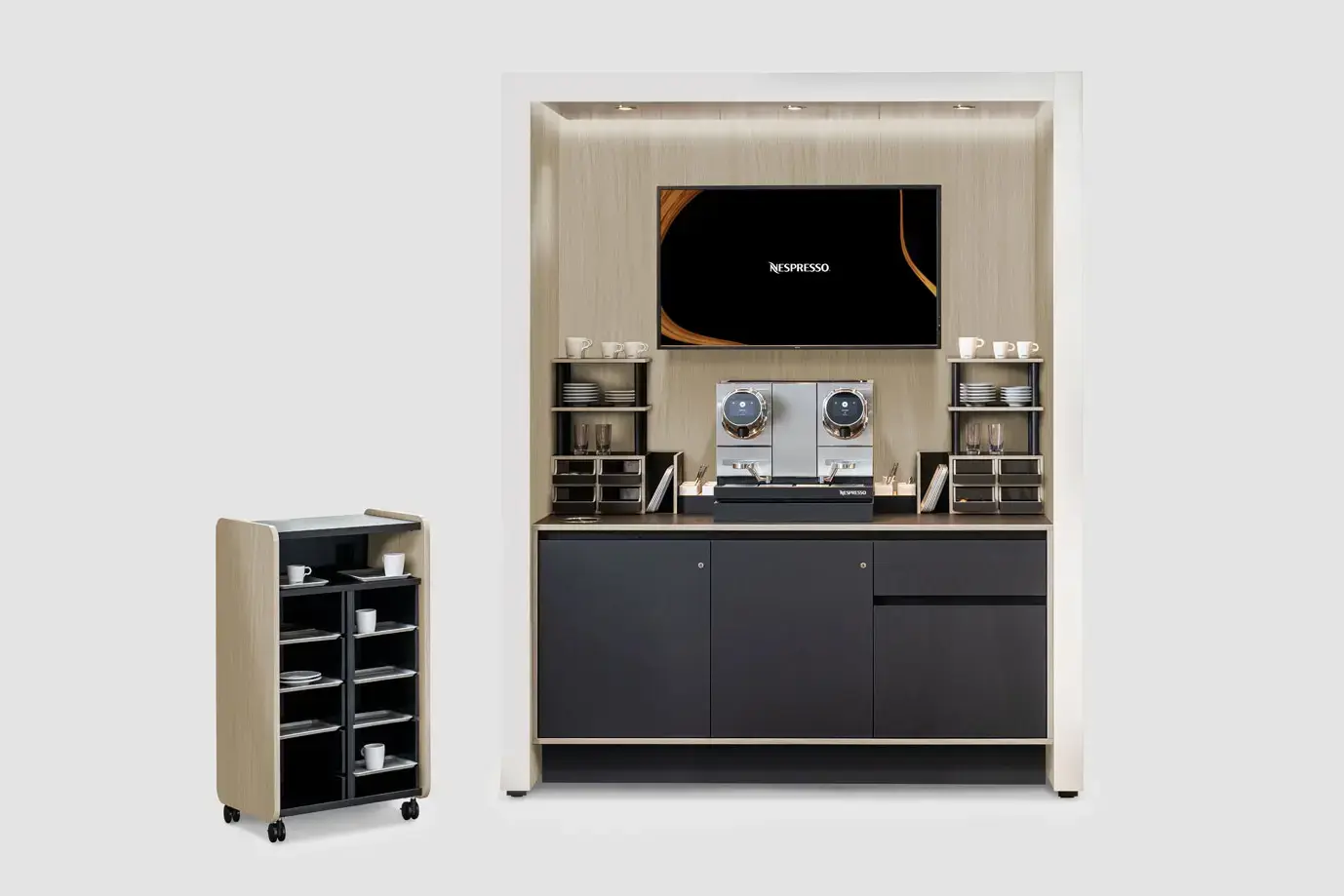 COFFEE NOOXS, Coffee Corner, meubles de bureau Bene, Image 1