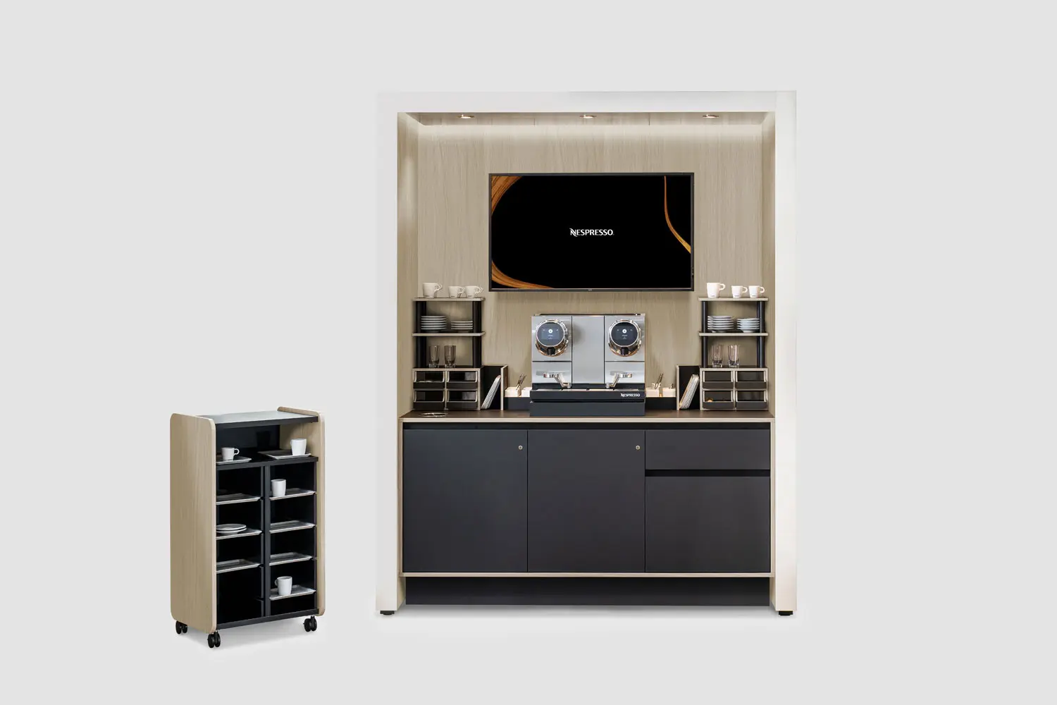 COFFEE NOOXS, Kaffeeküche/ Coffee Corner, Bene Büromöbel, Bild 1