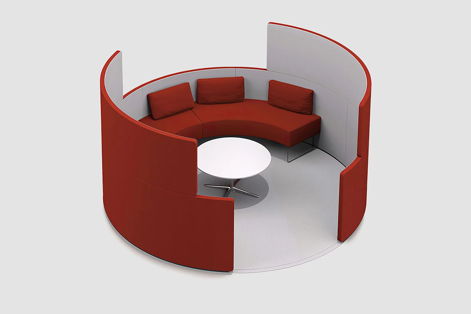 PARCS Toguna Circle, Spatial organization Sofa, Bene Office furniture, Image 1