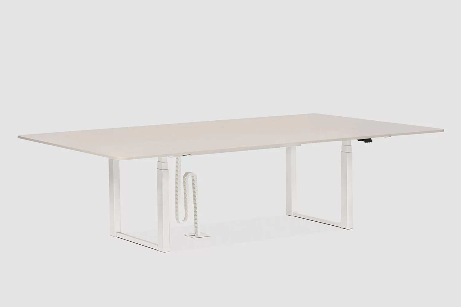 level-lift-pure-meeting-quatttro, (Electrically) height-adjustable Meeting table, Bene Office furniture, Image 1