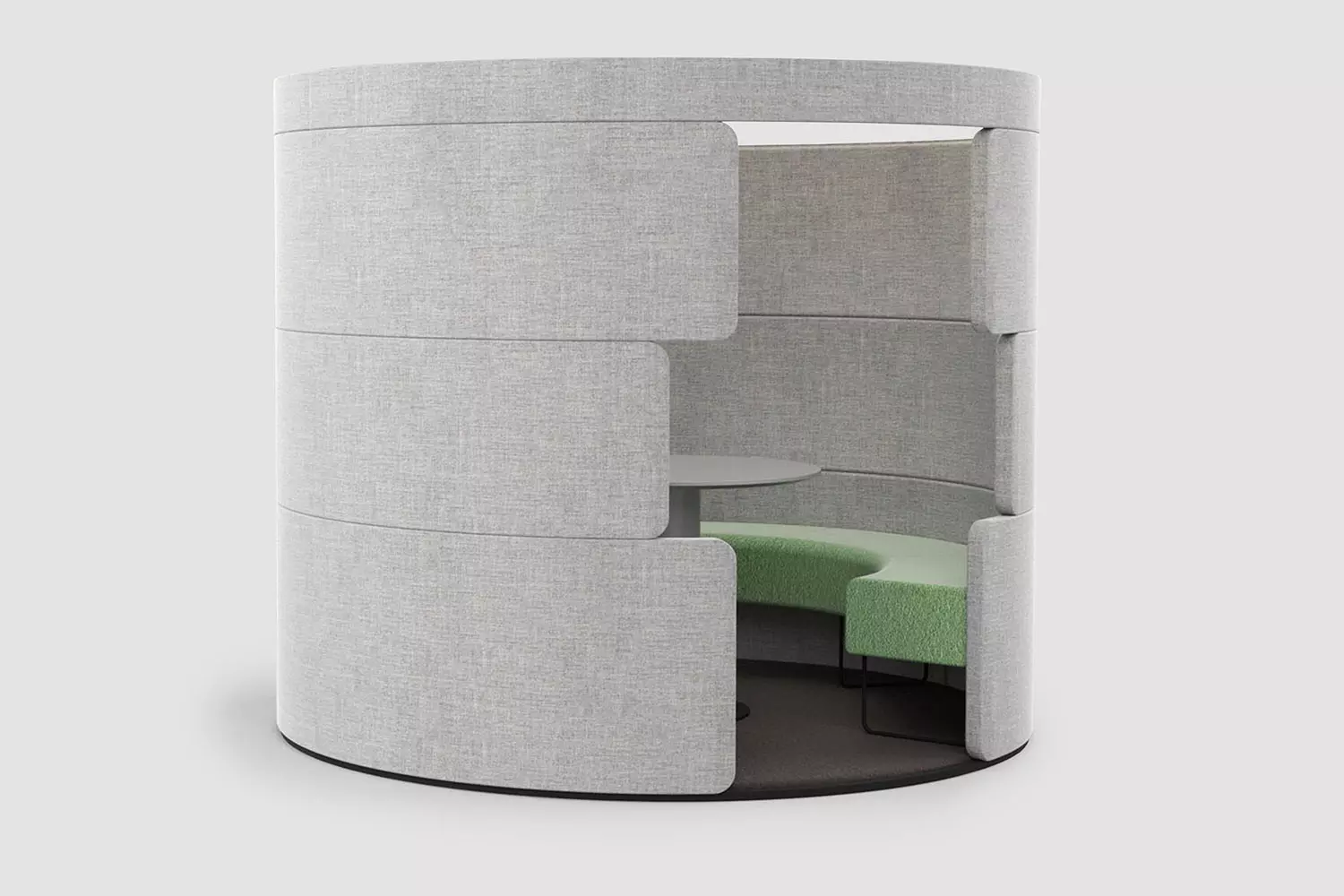 PARCS Toguna low,Spatial organization Sofa Workplace system Desk Workbench, Bene Office furniture, Image 1
