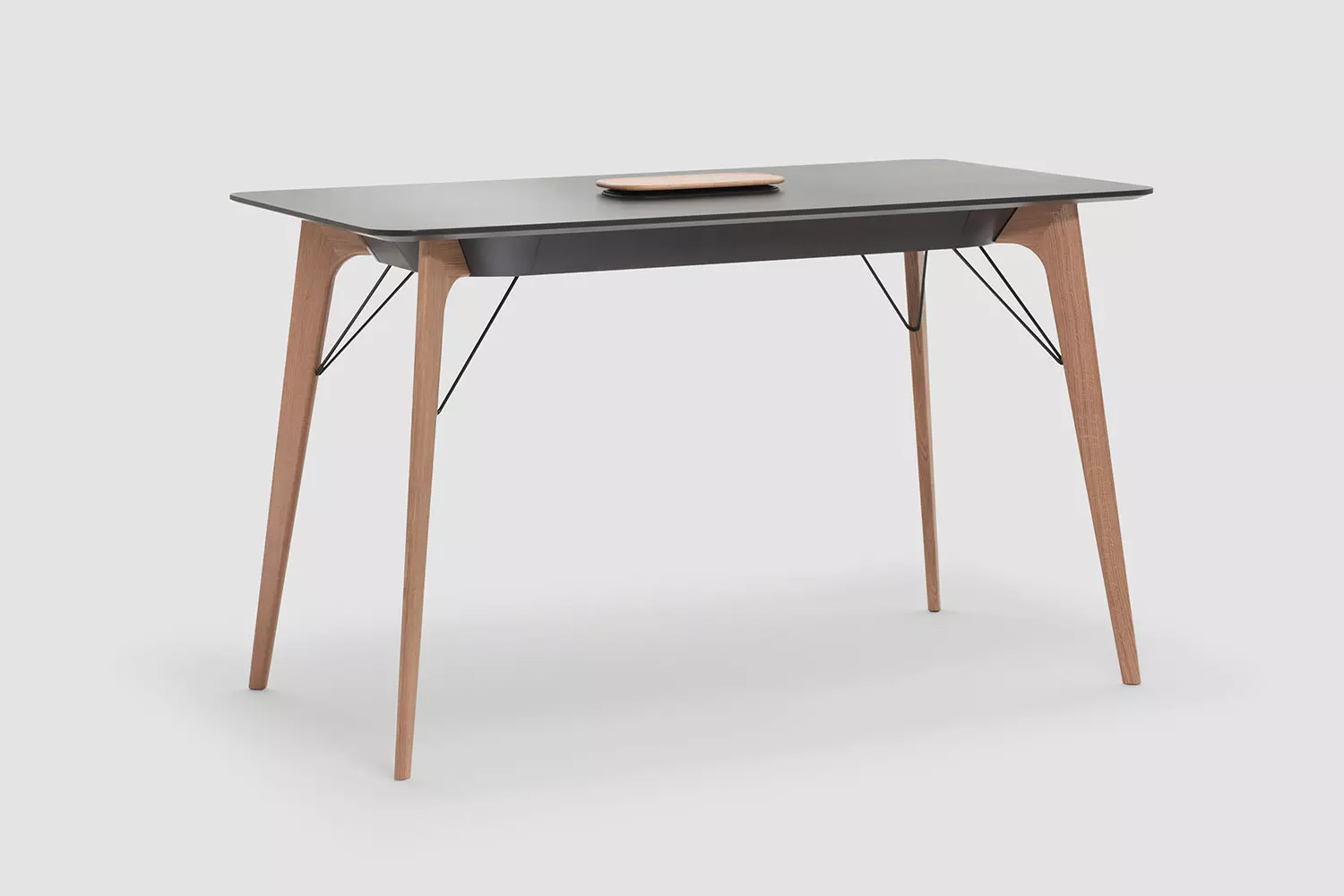 timba-table-high, Standing height Meeting table, Bene Office furniture, Image 2