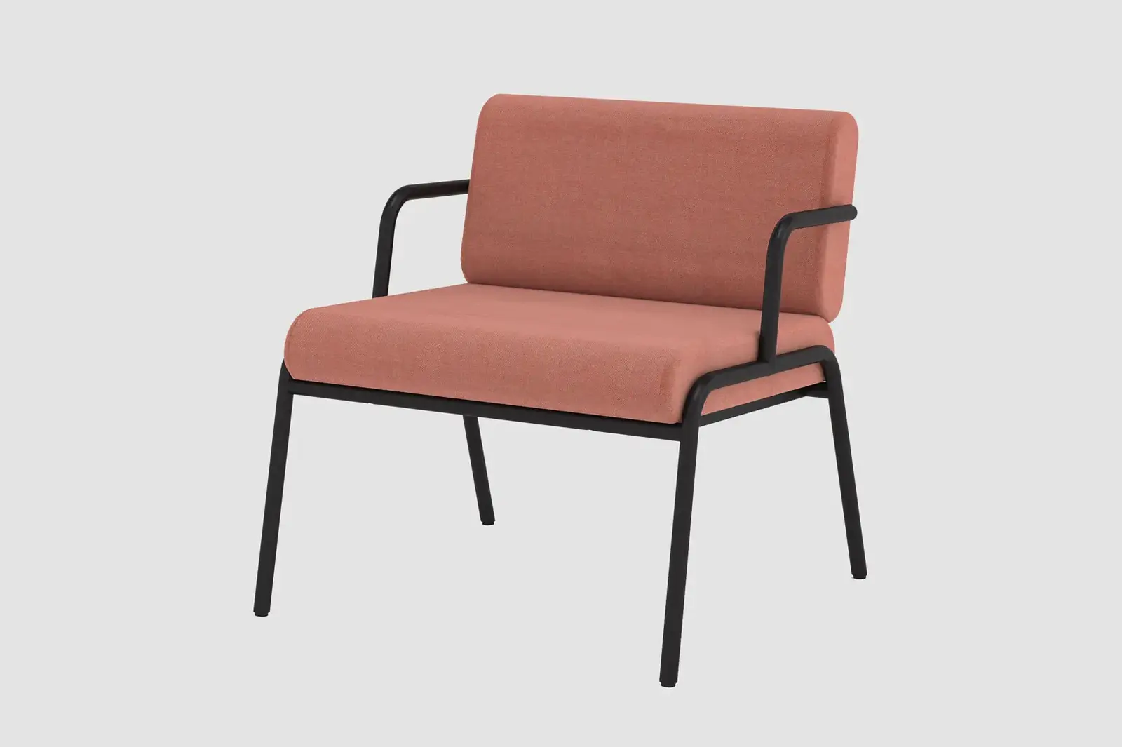 CASUAL Outdoor Lounge Chair CASUAL Outdoor Lounge Chair, Outdoor gepolstert ohne Armlehne mit Armlehne Bank Modulsystem, Bene Büromöbel, Bild 1