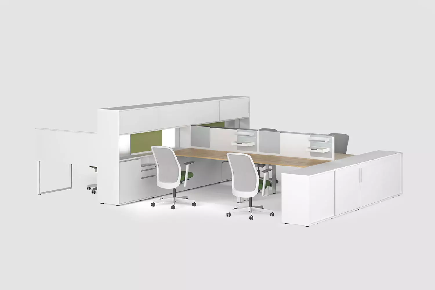 CUBE_s, Workplace system Seating height Height-adjustable, Bene Office furniture, Image 3