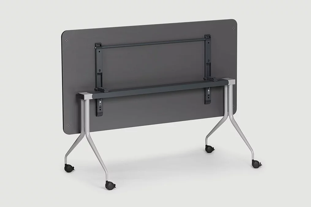 flex-schwenktisch-slim, pliable Hauteur d’assise Table de séminaire, meubles de bureau Bene, Image 3