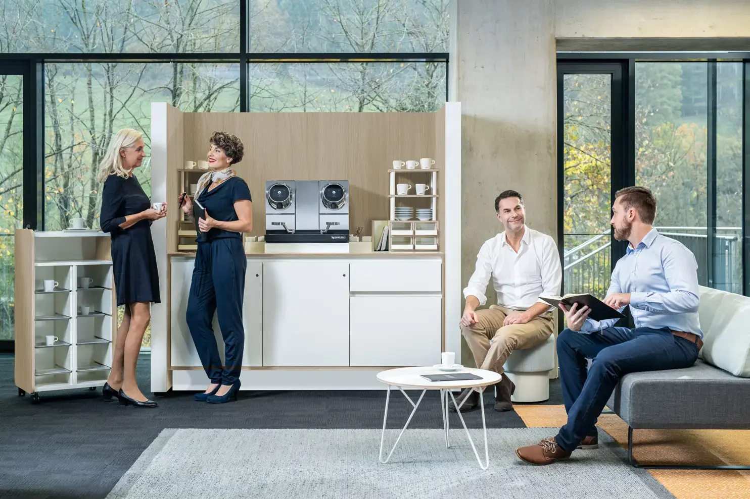 COFFEE NOOXS, Coffee Corner, meubles de bureau Bene, Image 4