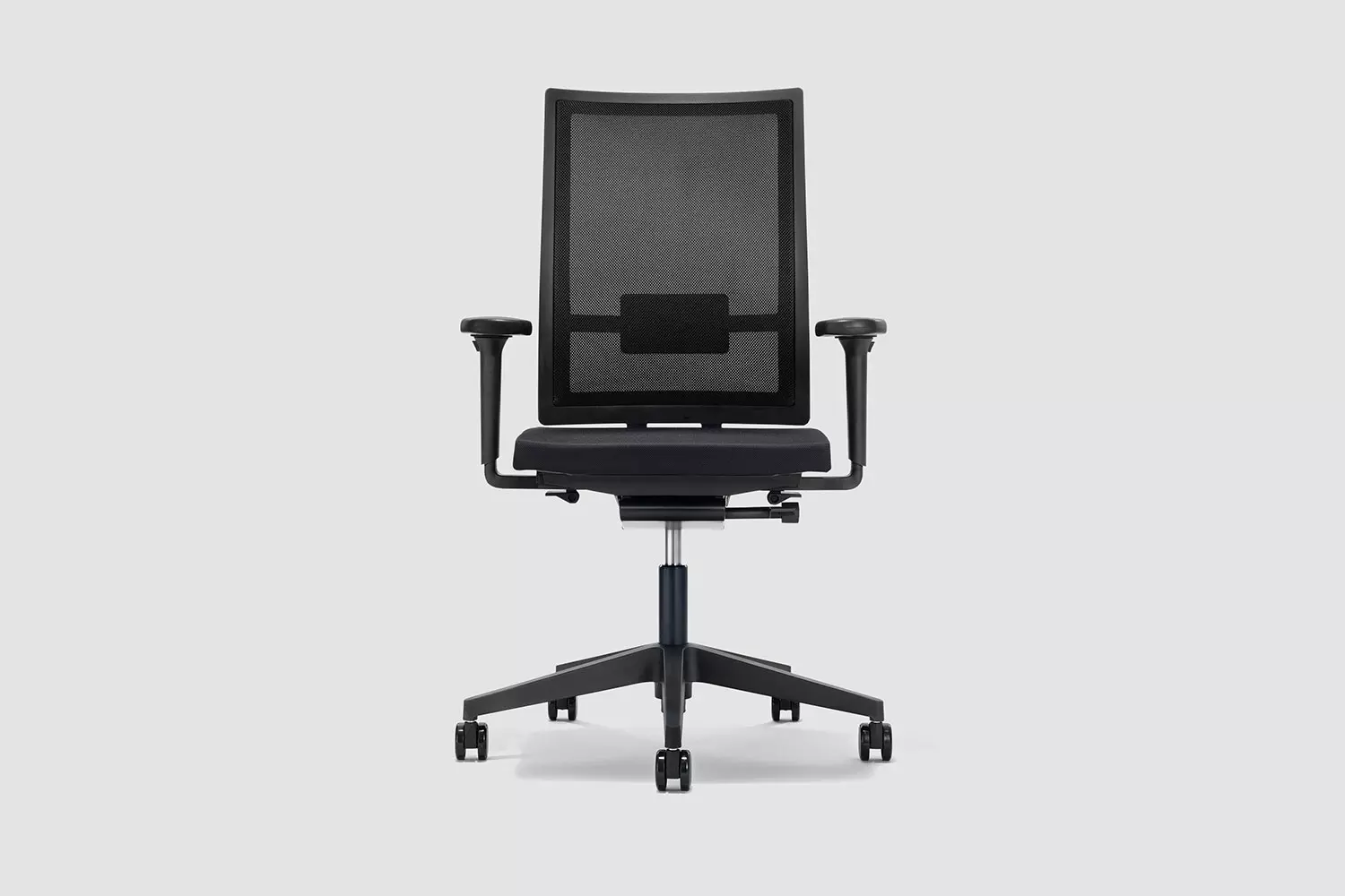 B_RUN, with castors pholstered height adjustable swivel base Without armrests With armrests Office swivel chair, Bene Office furniture, Image 1