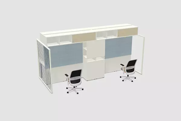FRAME_S, Aufsatzbox Regal Schrank Raumstrukurierung Arbeitslatzsystem, Bene Büromöbel, Bild 6