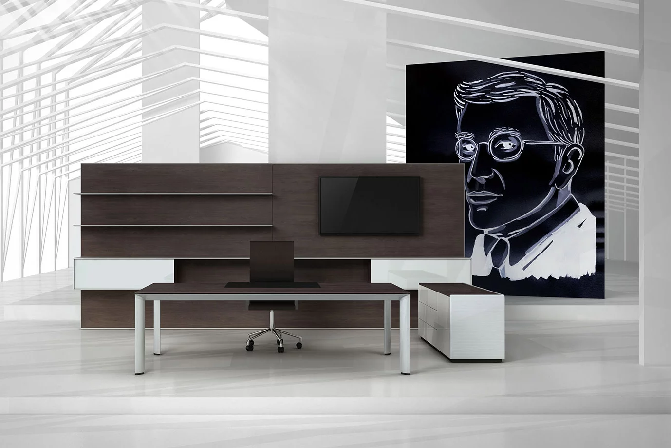 AL Management, Premium Desk, Bene Office furniture, Image 6