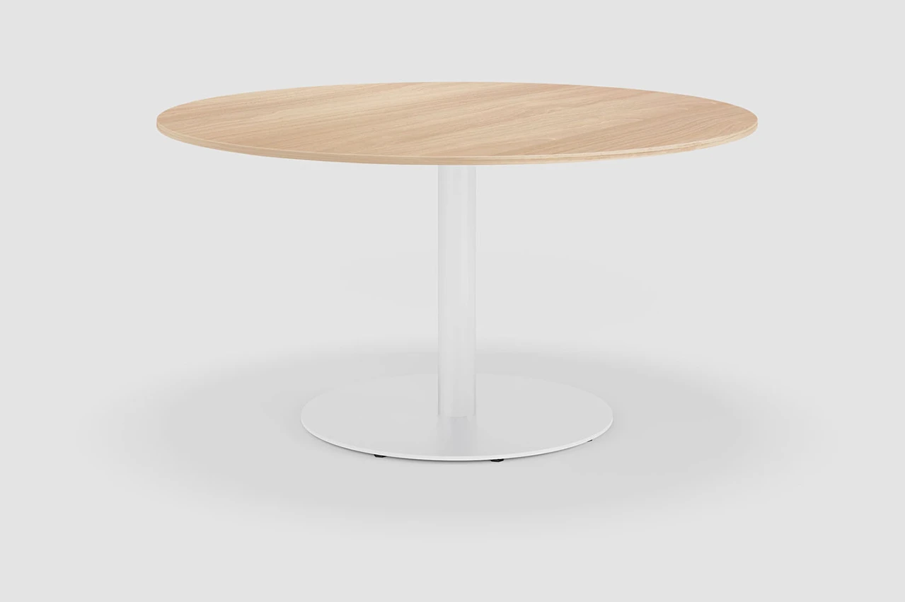 t-meeting-saeulentisch, Hauteur d’assise Table de séminaire Table de bistrot, meubles de bureau Bene, Image 1