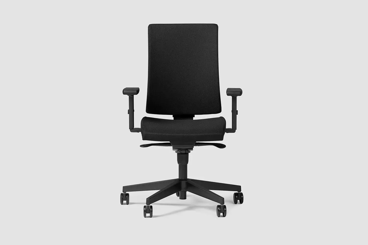 PIURO, with castors Upholstered height adjustable swivel base With armrests Without armrests Office swivel chair, Bene Office furniture, Image 1